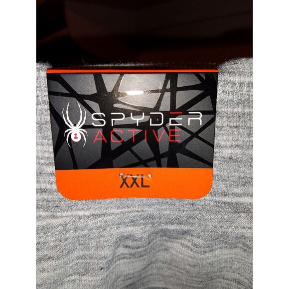 Spyder Active Men's Performance Tapered Leg Jogger Pants, Burnt Charcoal, 2XL - Picture 9 of 13